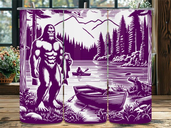 Bigfoot Nature Lake Scene: A Designer's Review