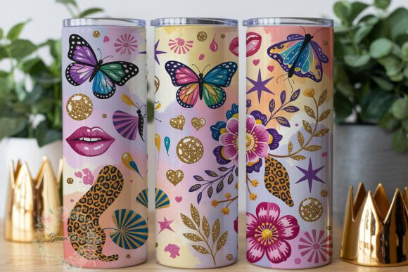 Butterfly Bloom Affirmation Skinny PNG: A Designer's Review