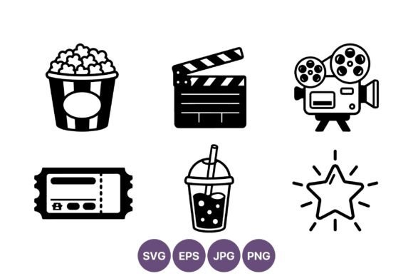 Cinema Icons Popcorn Ticket Clapperboard Review