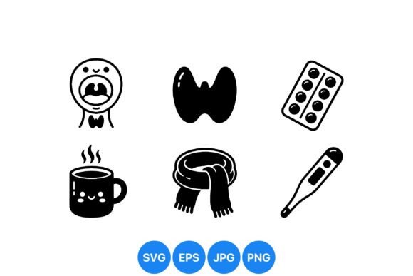 Cold Flu Icon Collection: A Minimalist Review for Embroidery Pros
