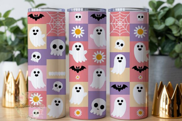 Cute Pastel Ghost Halloween 20oz Wrap Review