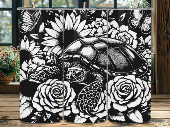 Floral Rose Turtle: A Designer's Review for Embroidery