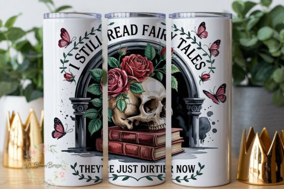 Gothic Skull Rose Butterfly 20oz Wrap Review