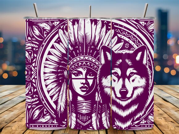 Native American Woman Wolf: A Designer's Review