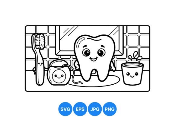 Review: Happy Tooth Hygiene Clipart for Embroidery