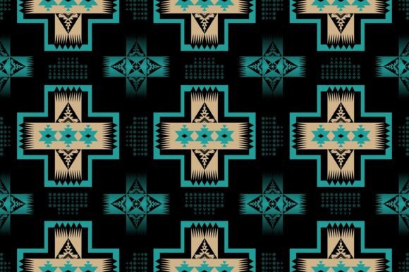Reviewing the Dark Blue Native Southwest Pattern for Real Projects