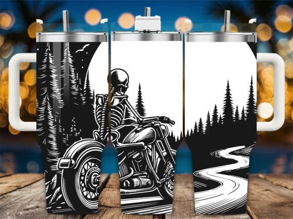 Skeleton Night Ride: A Designer's Review for Embroidery