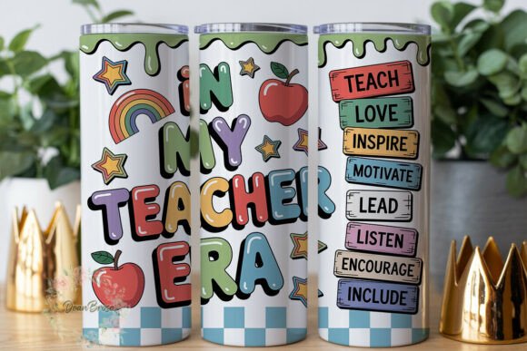 Teacher Era Affirmation 20oz Design: A Pro Review