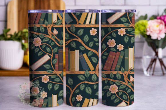 Vintage Library Botanical 20oz Wrap: A Designer's Review