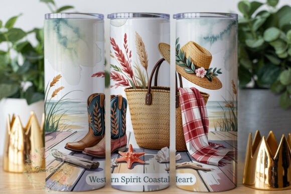 Western Coastal Spirit 20oz Tumbler Wrap